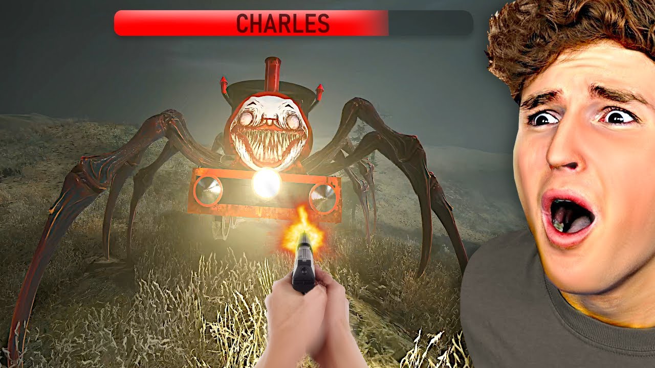 I Tried To Take Down CHOO-CHOO CHARLES.. (Part 2) background