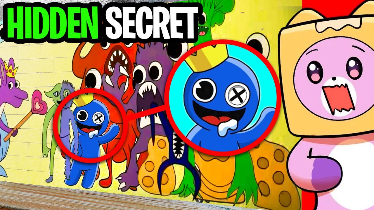 GARTEN OF BANBAN, But They're RAINBOW FRIENDS!? (CRAZIEST SECRET UNLOCKED IN GARTEN OF BANBAN!) background