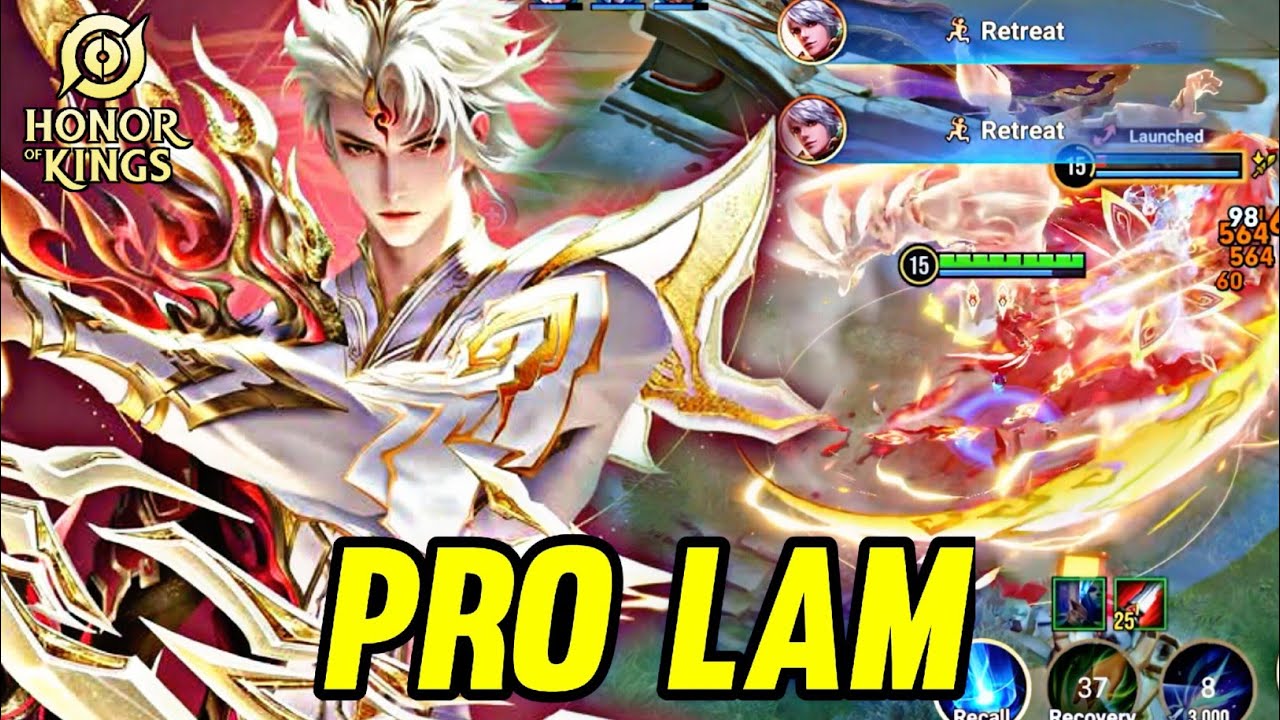 HOK : LAM GAMEPLAY | PRO LAM - HONOR OF KINGS background