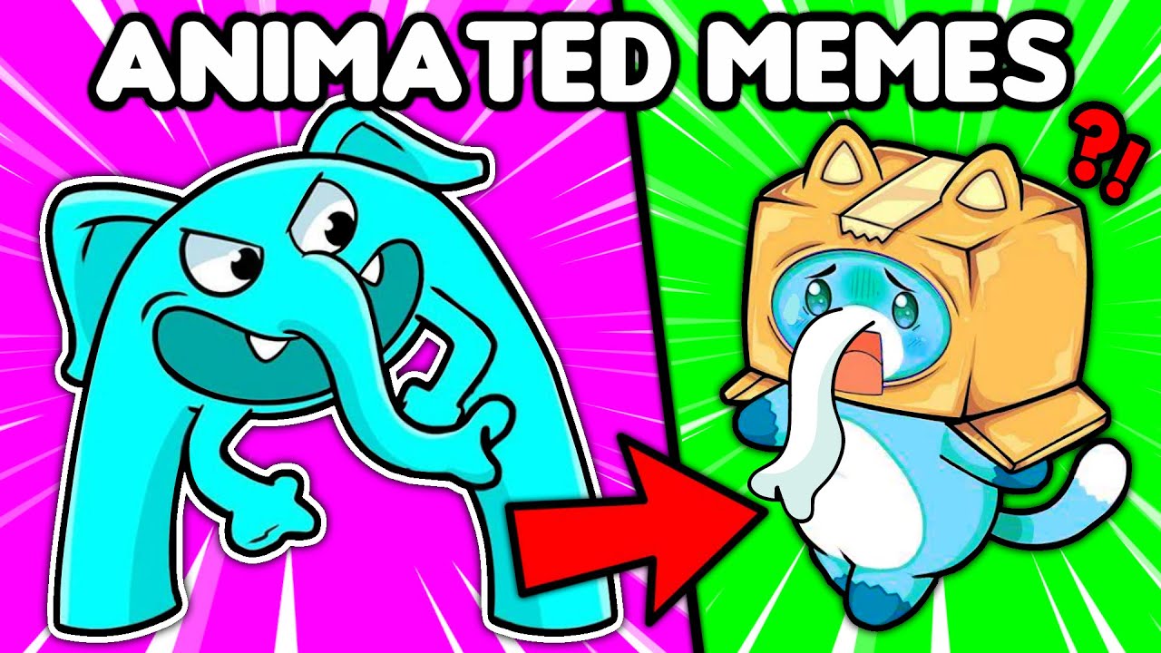 LANKYBOX ANIMATED MEMES! (CHEF PIGSTER, BANBALEENA, & MORE) *TRY NOT TO LAUGH*
