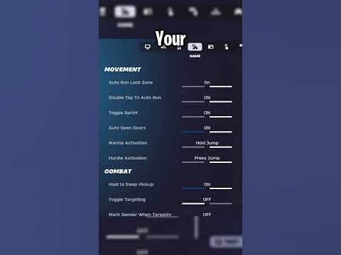 NEW FORTNITE CHAPTER 6 SEASON 1 EDIT ASSIST SETTING #fortnite #fortniteshorts #fortnitetips