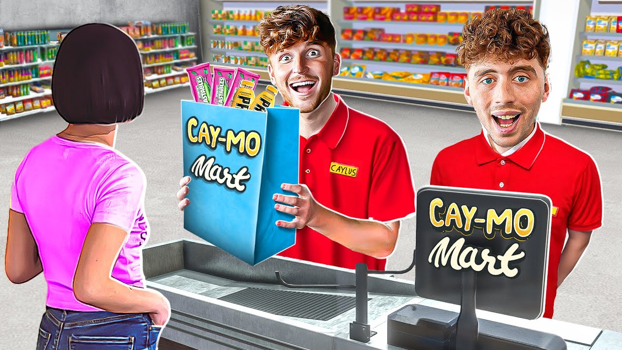 We Opened Our Own SUPERMARKET! background