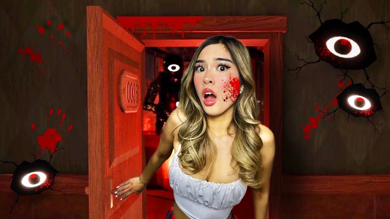 KAT PLAYS ROBLOX DOORS background