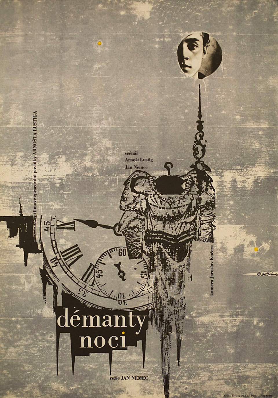 Diamonds of the Night poster - similar to The Thousand Plane Raid