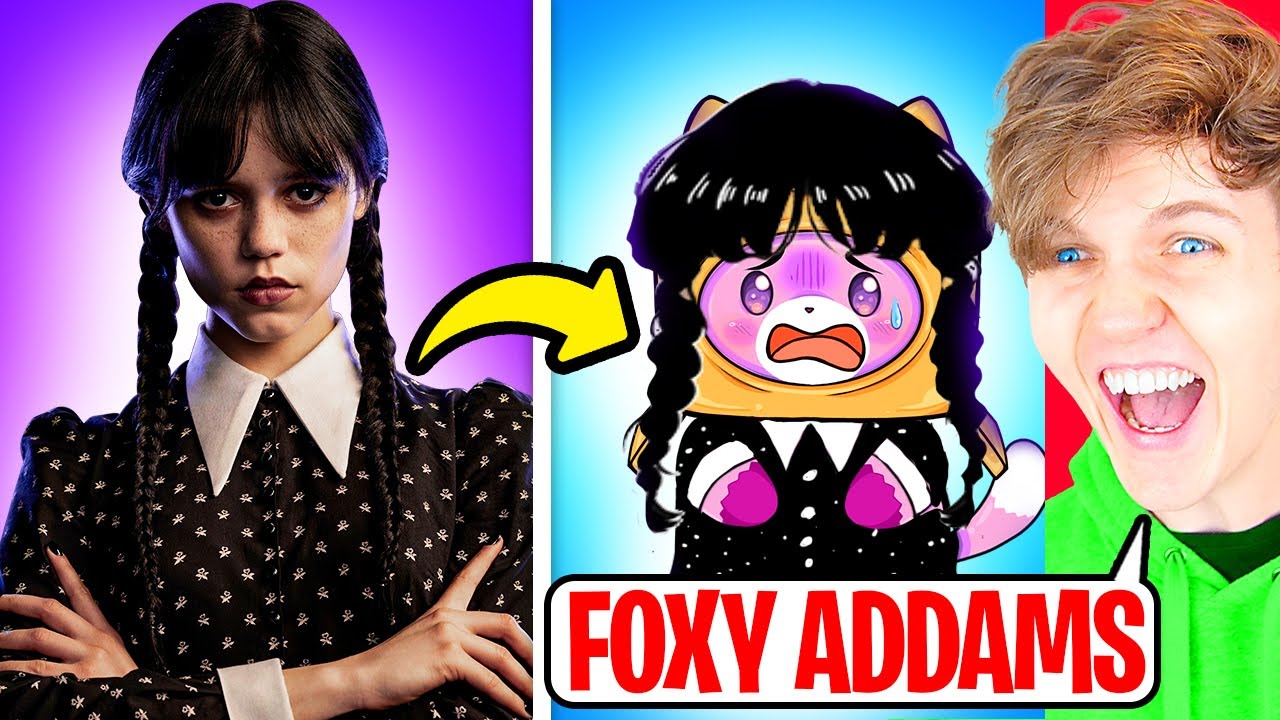 Can You Beat This Scary Roblox Game GRANNY!?(Garten of BanBan, FOXY.EXE, Wednesday Addams)!!! background
