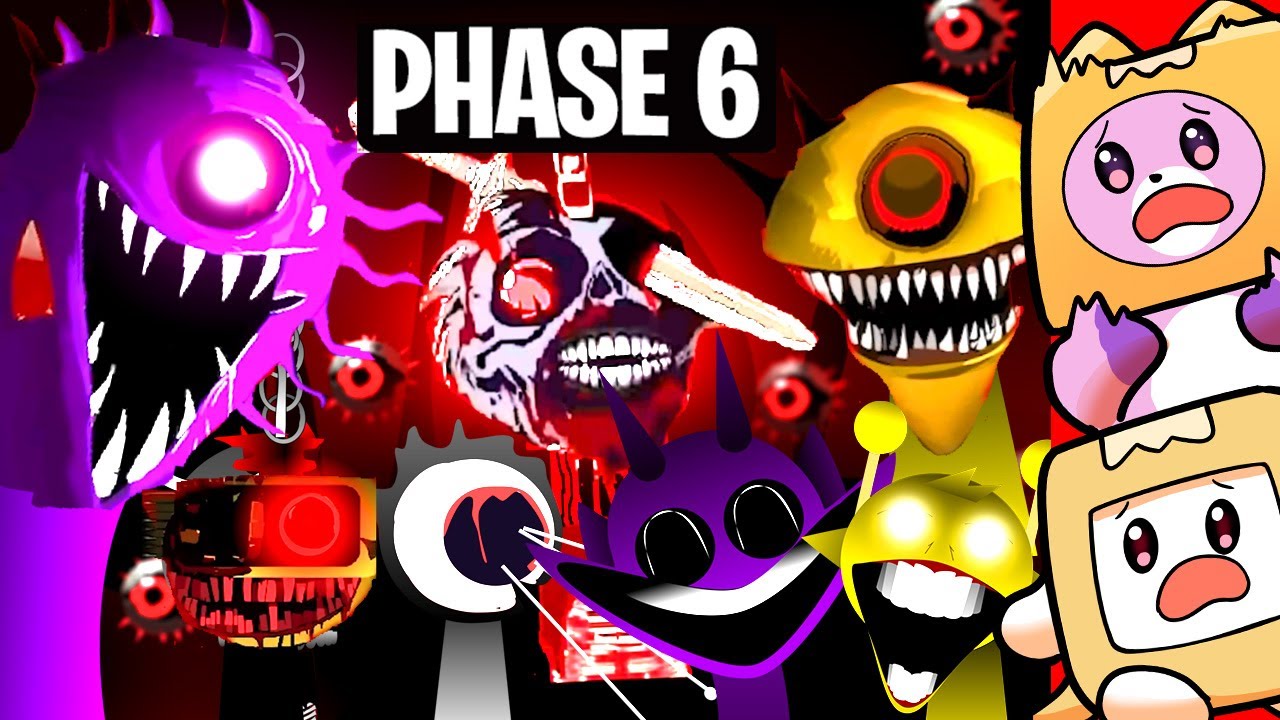 We Unlocked SPRUNKI PHASE 6...!? (LankyBox FOXY + BOXY Play Sprunki!) background
