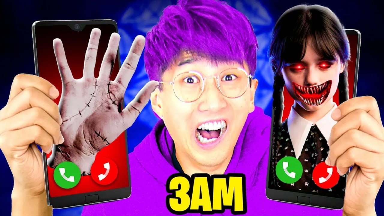 Only 0.01% Of People Can Watch This Whole Video! *CRAZIEST* LankyBox 3AM Videos On YouTube!!!