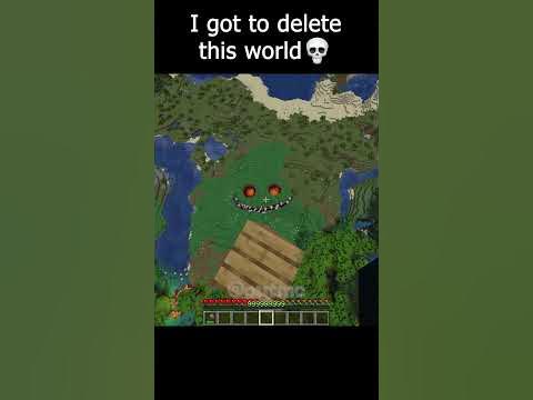 Minecraft scariest seed...