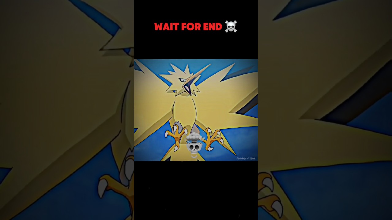 Goh almost catch Zapdos || pokemon edit #pokemon #edit