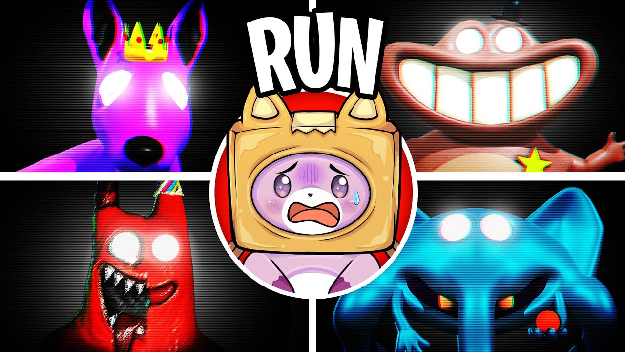 ALL GARTEN OF BANBAN CHAPTER 3 JUMPSCARES!? (LANKYBOX FOXY & BOXY REACTION!)