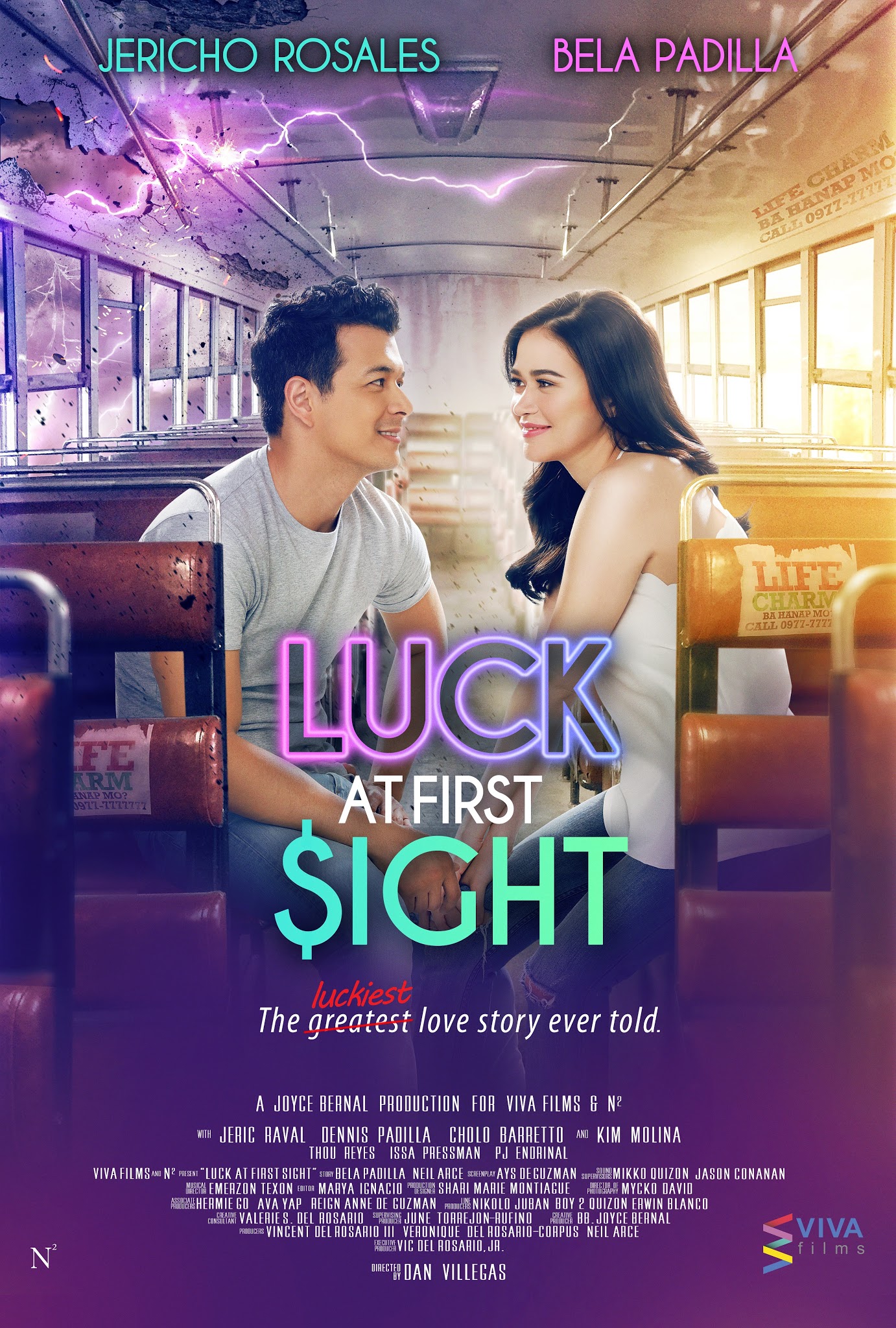 Luck at First Sight backdrop