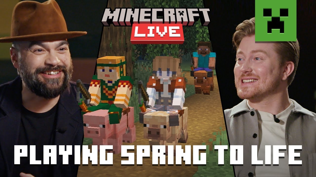 Minecraft LIVE – March 2025 | The Deep Dig – PLAYING SPRING TO LIFE