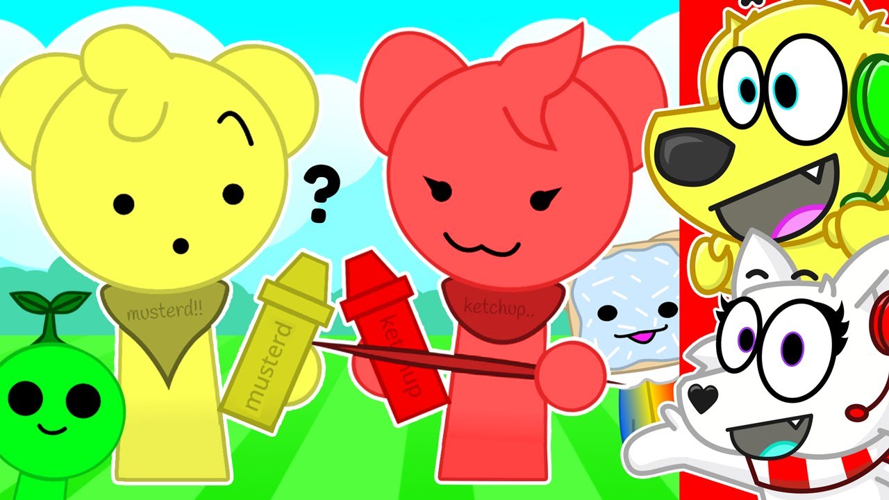SPRUNKI KETCHUP Meets SPRUNKI MUSTARD! (Sprunkr) background