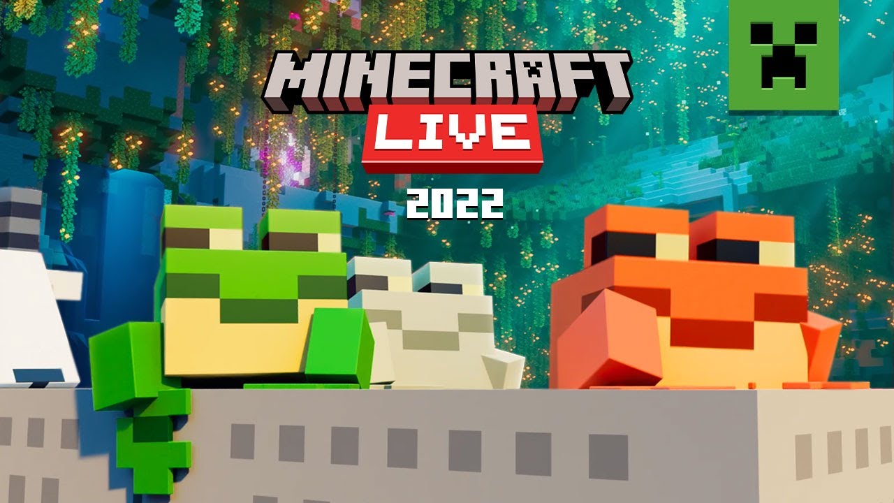 Minecraft Live 2022 background