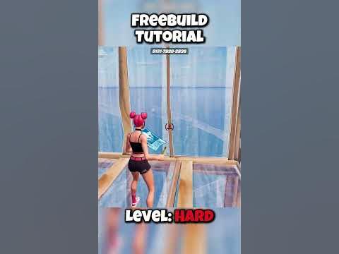 Freebuild Tutorial | Level Hard #fortnite #fortnite #freebuild #retake #tutorial #practice #kbm background