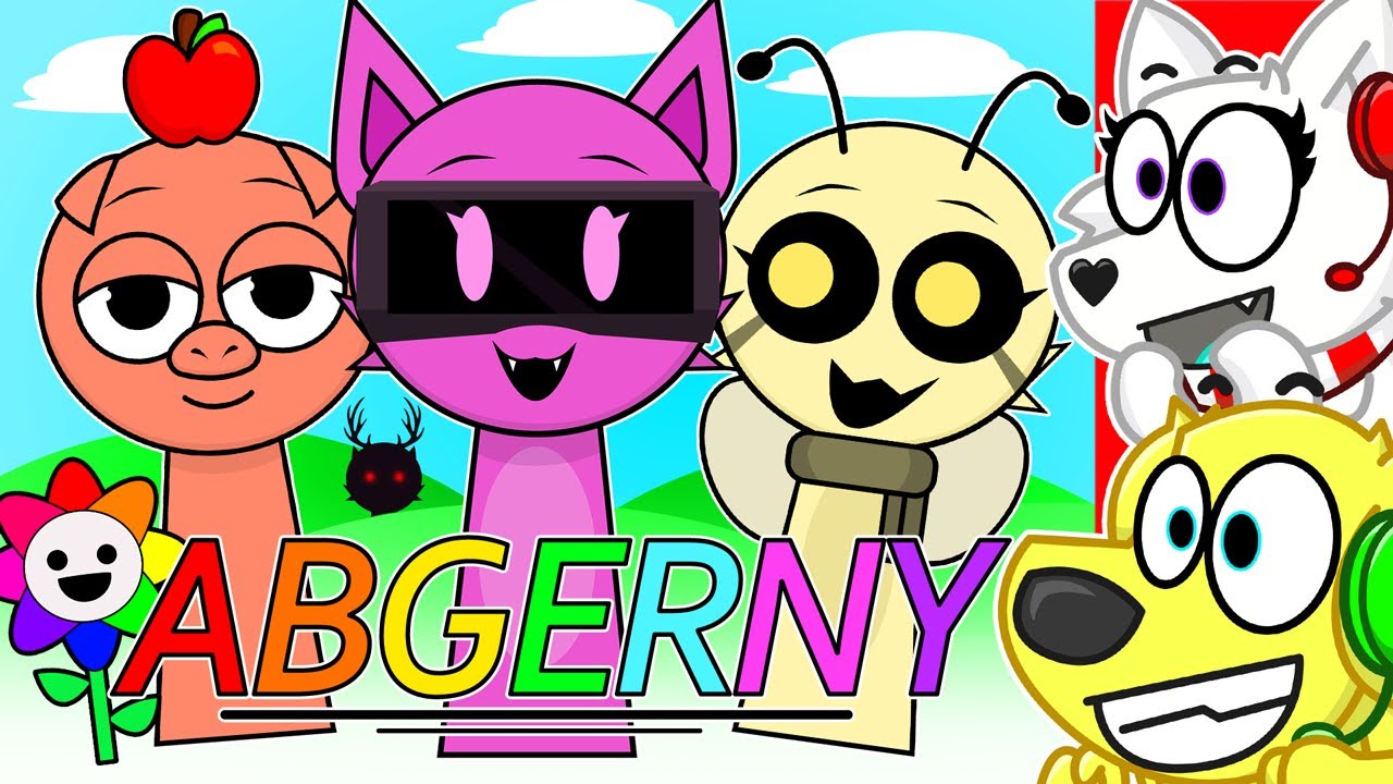 SPRUNKI but it's ABGERNY! backdrop