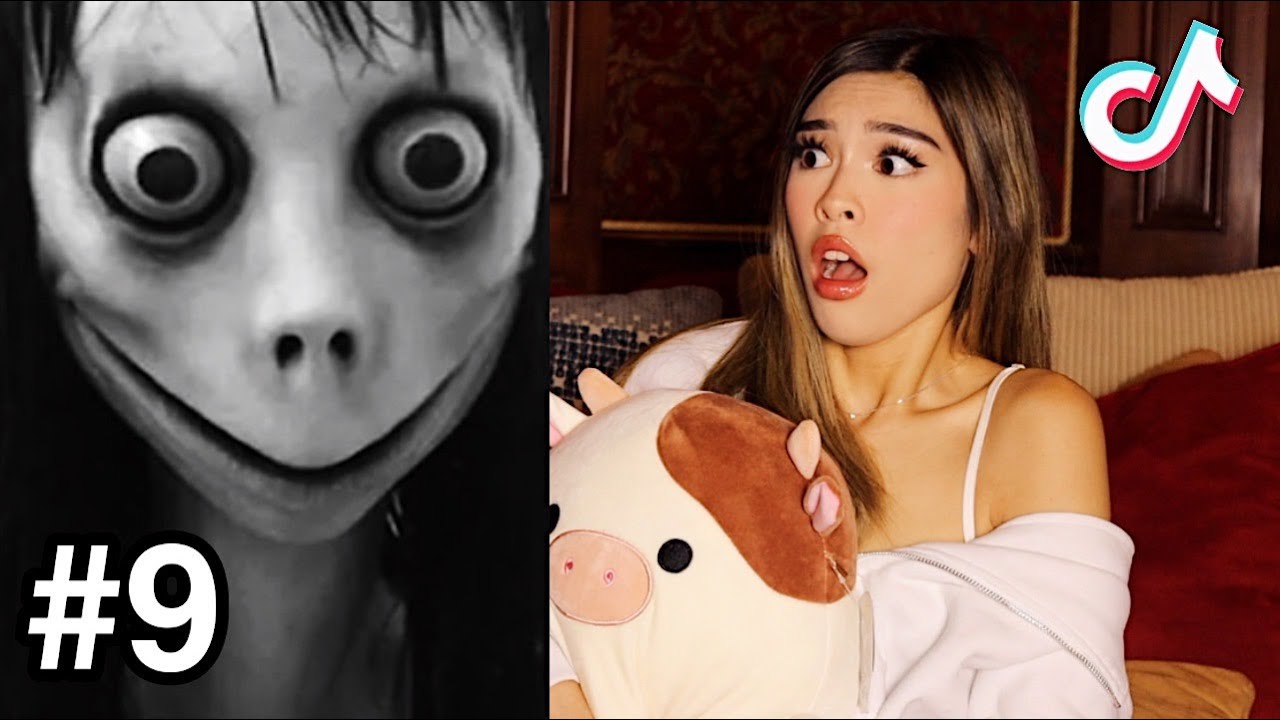 Kat Reacts To Scary TikToks You Should NOT Watch At Night backdrop