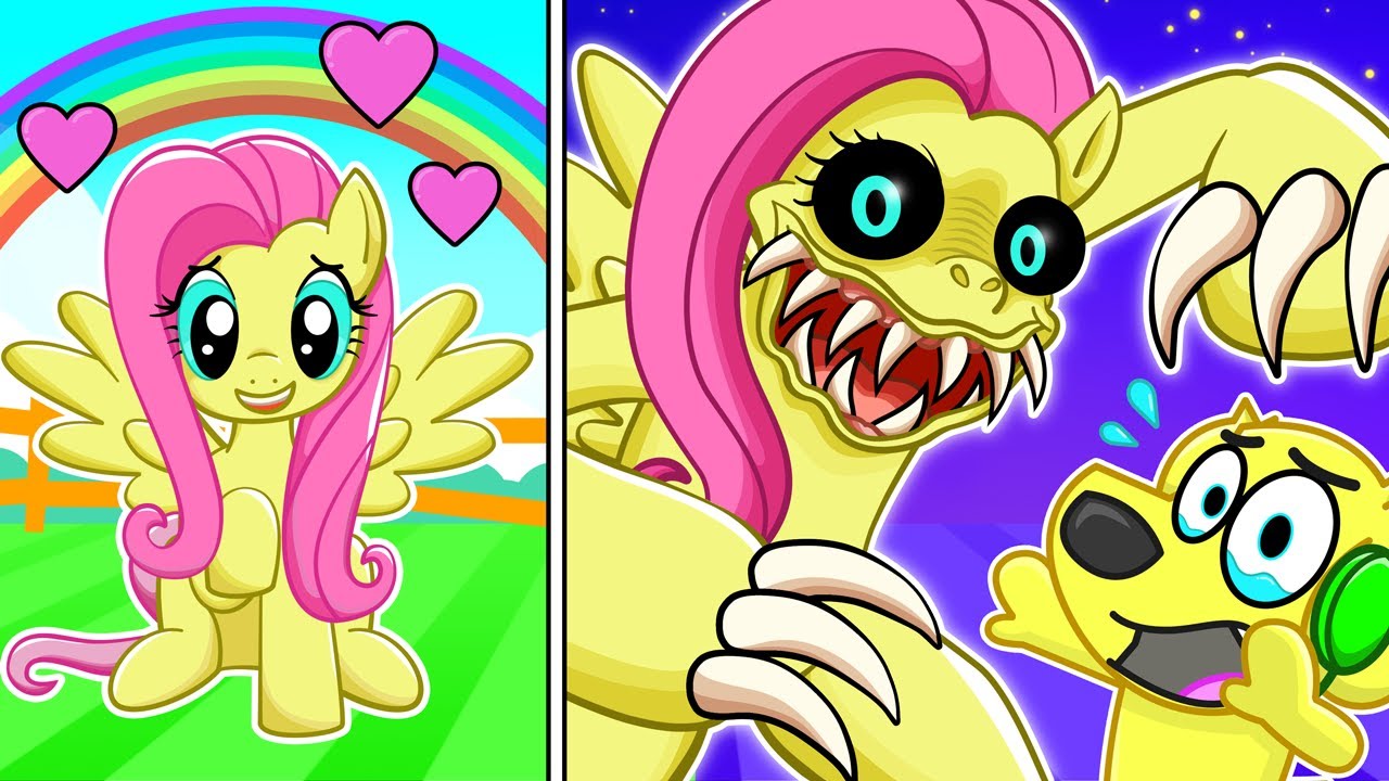 DONT TRUST THE PONY! Roblox Scary Little Pony 2 background