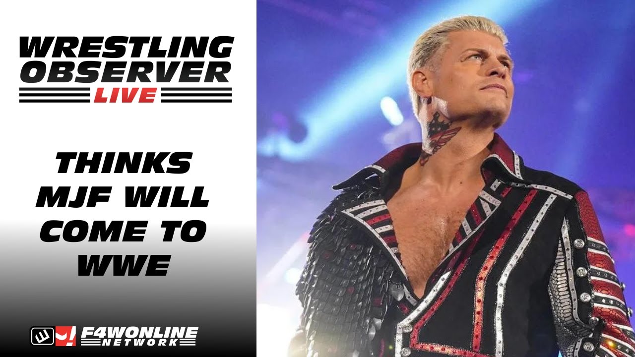 Cody Rhodes thinks MJF will eventually come to WWE | Wrestling Observer Live background