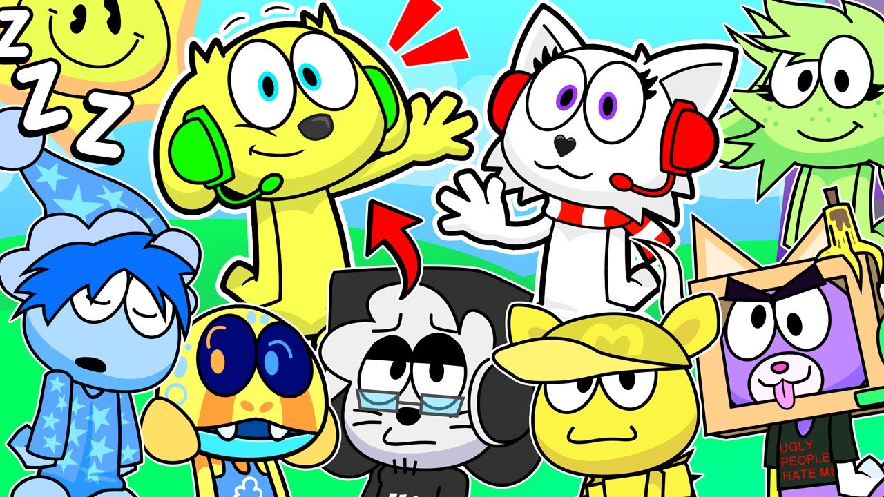 Sprunki Sprunksters NEW OC UPDATE has Tyler & Snowi?! background