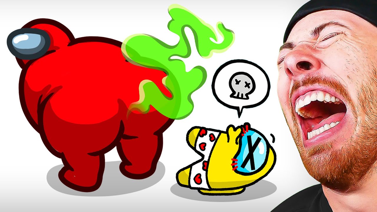 FUNNY ANIMATIONS That will Make you LAUGH (Among Us)