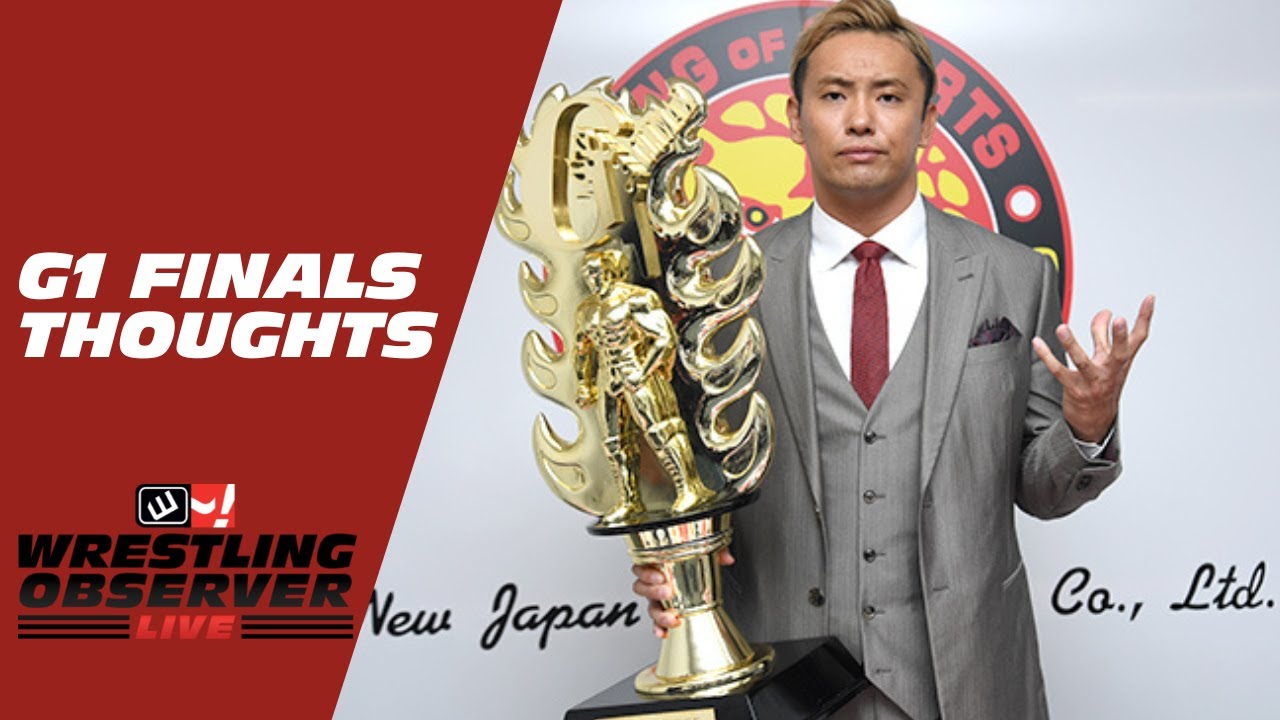Kazuchika Okada is your G1 Climax champion, again: Wrestling Observer Live background