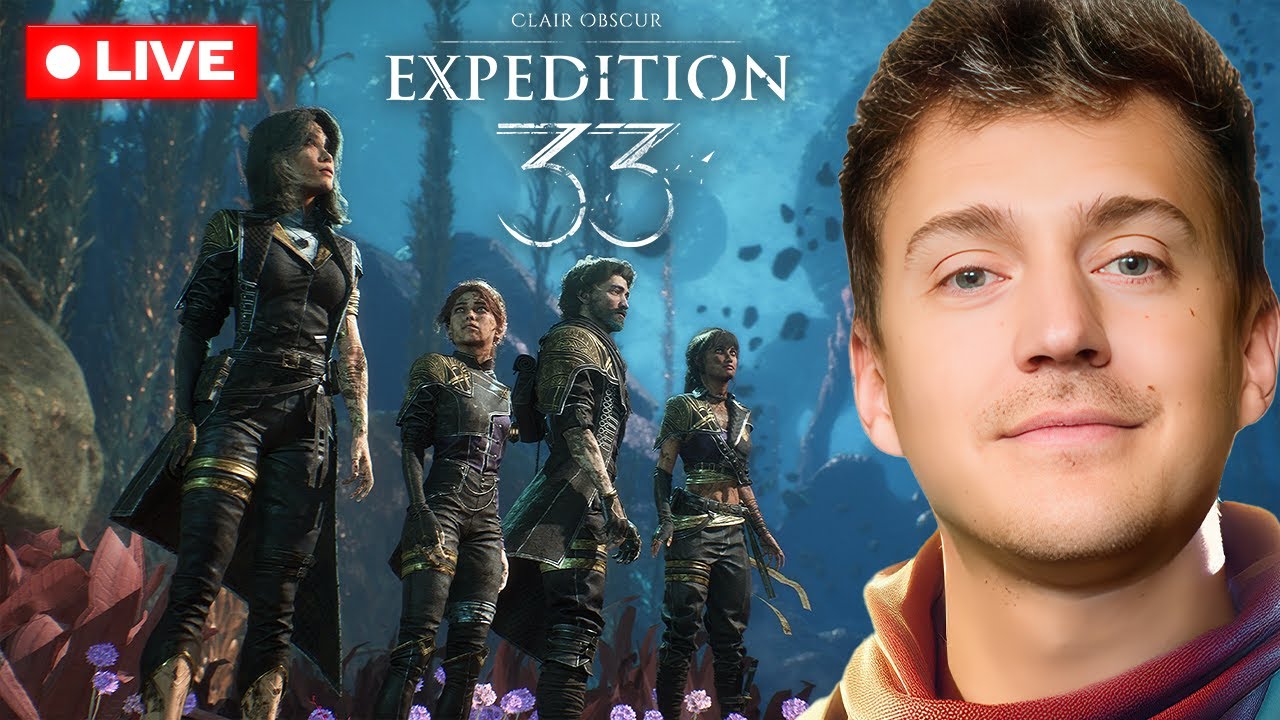 ЁЯФ┤ Playing Clair Obscur Expedition 33 For The First Time! - Live background