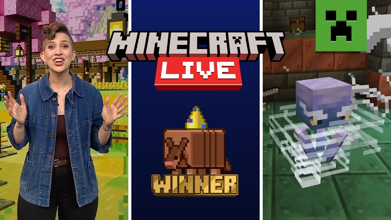 Minecraft Live 2023: Update Highlights background