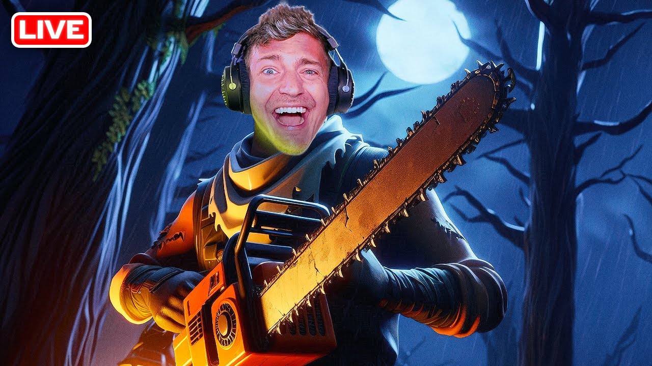 Spooky Fortnite Action 🔴 Live background