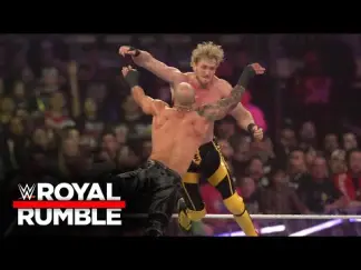 Logan Paul and Ricochet's unbelievable mid-air collision: WWE Royal Rumble 2023 highlights (2023) poster