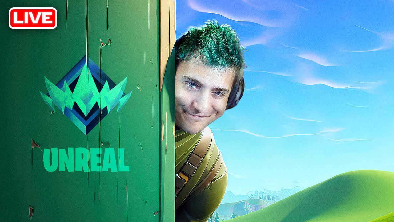 Fortnite Reload Ranked Grind To UNREAL 🔴 Live backdrop