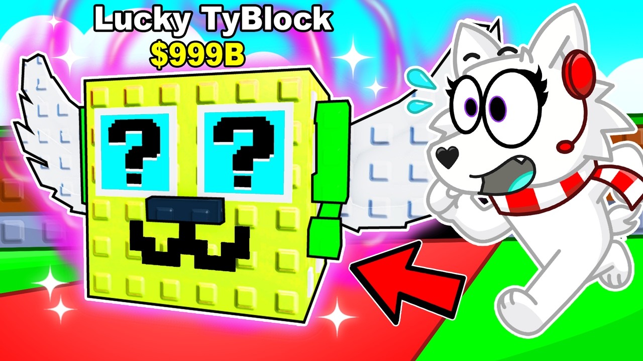Whats inside MY NEW LUCKY BLOCKS?! background