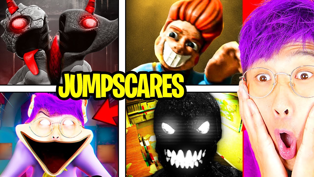 The CRAZIEST JUMPSCARES Of All Time?! (POPPY PLAYTIME, GARTEN OF BANBAN & MORE!) background