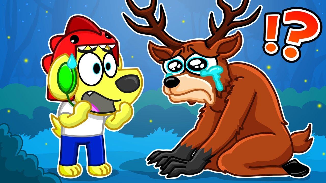 The DEER is NOT A MONSTER?! 99 Nights Forest MOVIES in Roblox