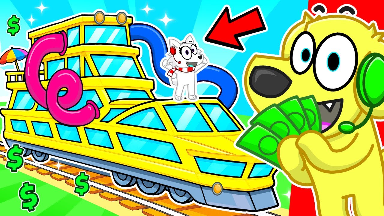 We Built a MAX LEVEL LUXURY TRAIN in Roblox?! (EXPENSIVE)