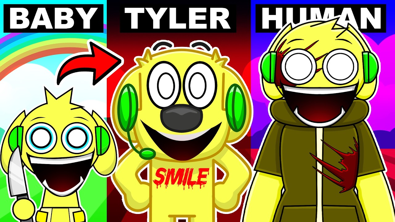 Sprunki SMILE INFECTION in EVERY PHASE?! (We Got Infected!) backdrop