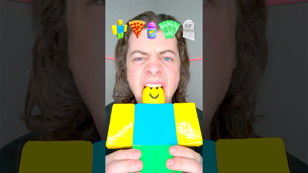 Giant Roblox Food ASMR!? 🤤 background