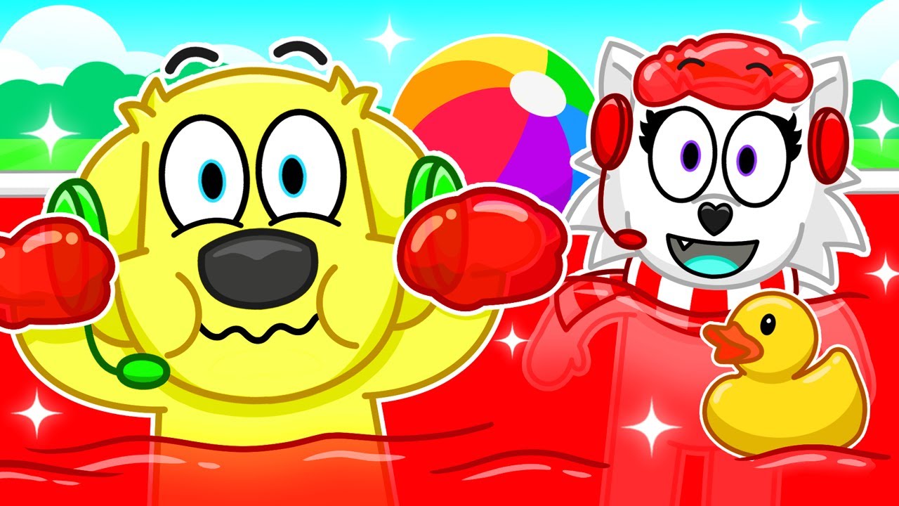 We FILLED OUR POOL with JELLO in Roblox!