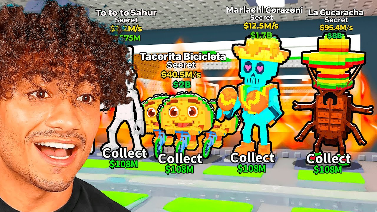 I STOLE THE 7 NEWEST MEXICAN BRAINROTS! background