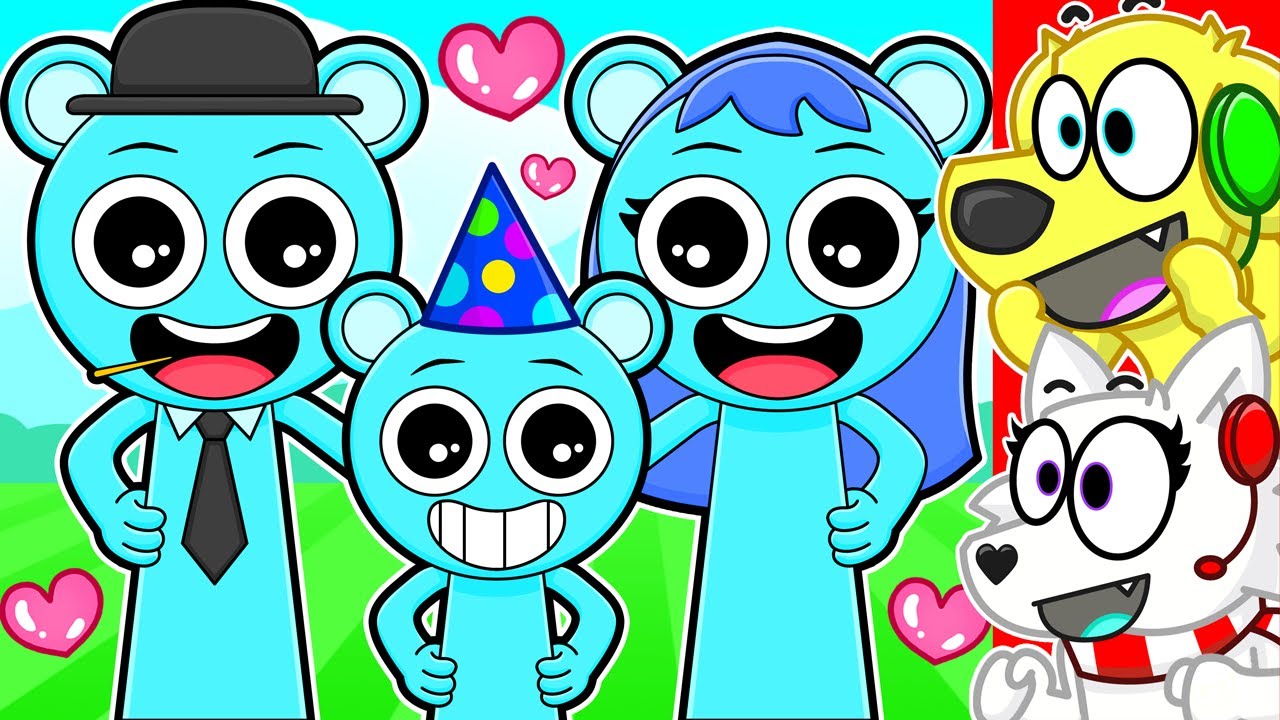Unlocking SECRET SKY BLUE FAMILY in Sprunki?! (Sky's Birthday)
