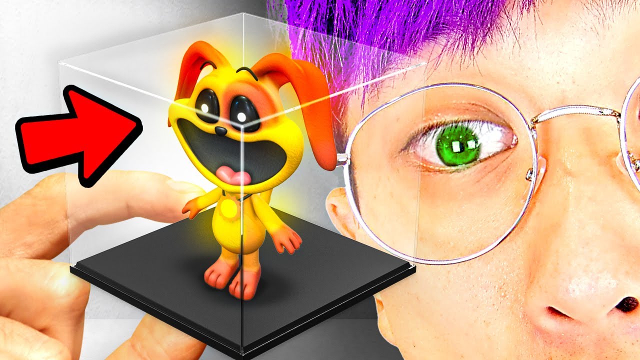 REAL LIFE DOGDAY DIORAMA!? (CATNAP + MISS DELIGHT *CRAZIEST POPPY PLAYTIME ART VIDEOS EVER!*) backdrop
