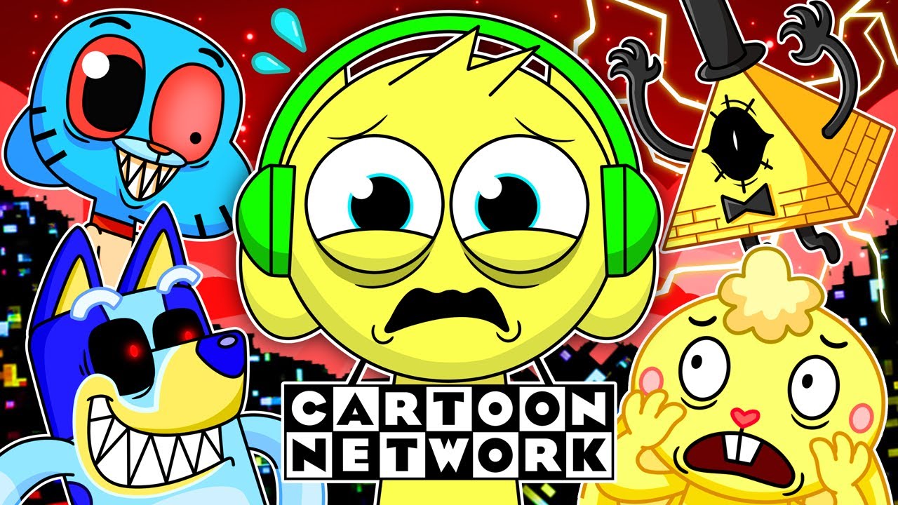 SPRUNKI but CARTOONS got SCARY..