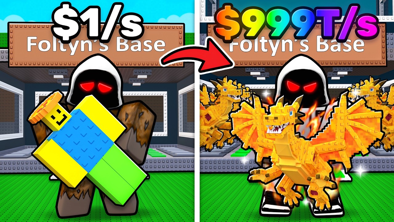 Starting Over As A NOOB WIth DRAGON CANNELLONI In Steal A Brainrot!