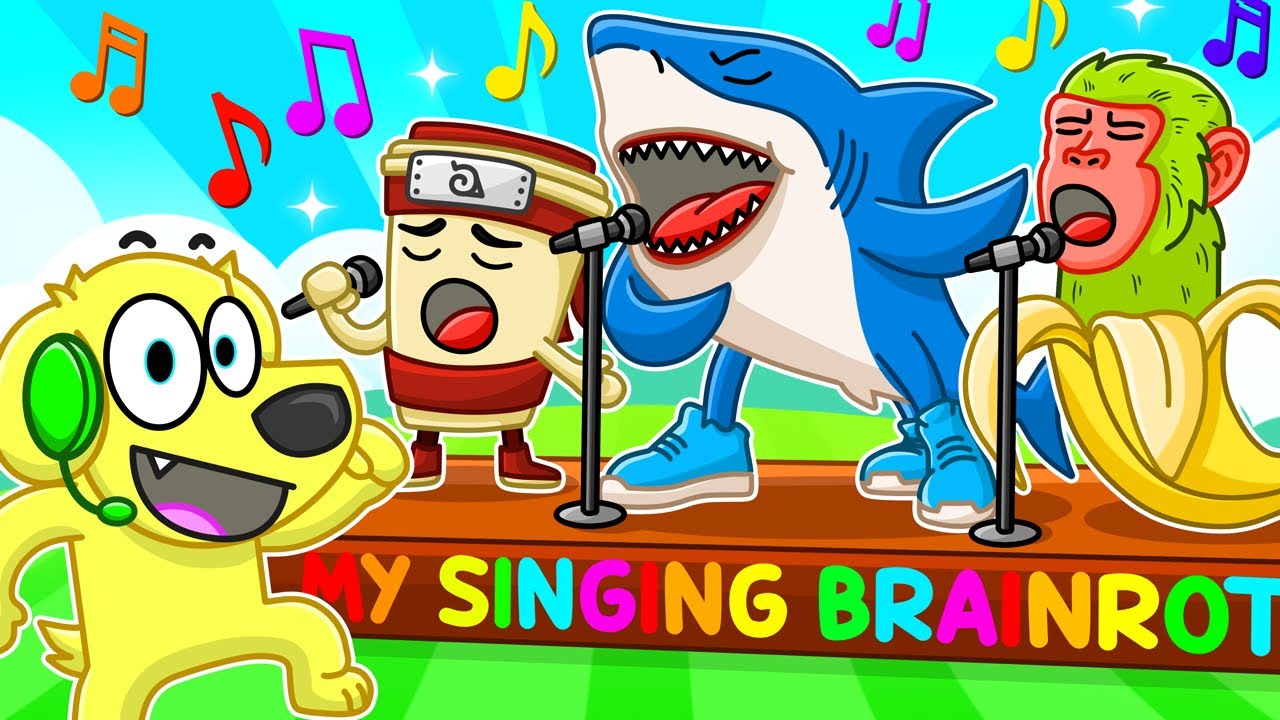 MY SINGING BRAINROTS Make MUSIC in Roblox! background