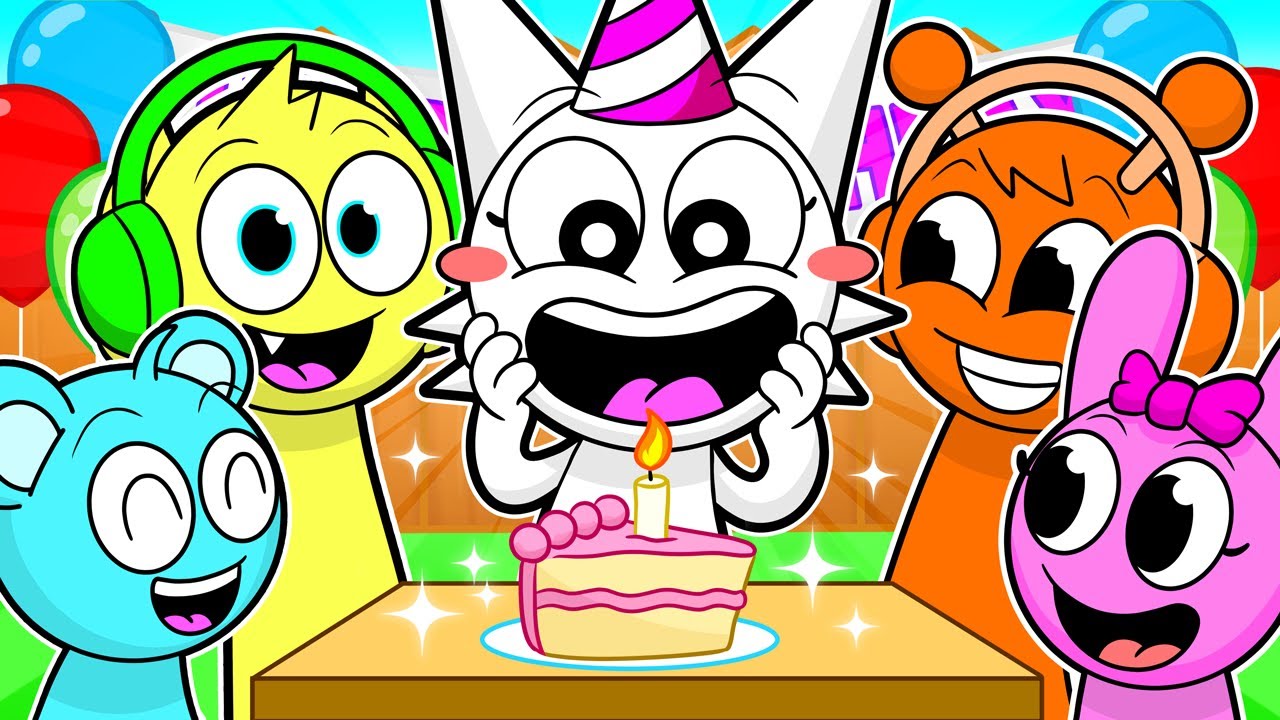 WENDA'S SPRUNKI BIRTHDAY in Roblox! background