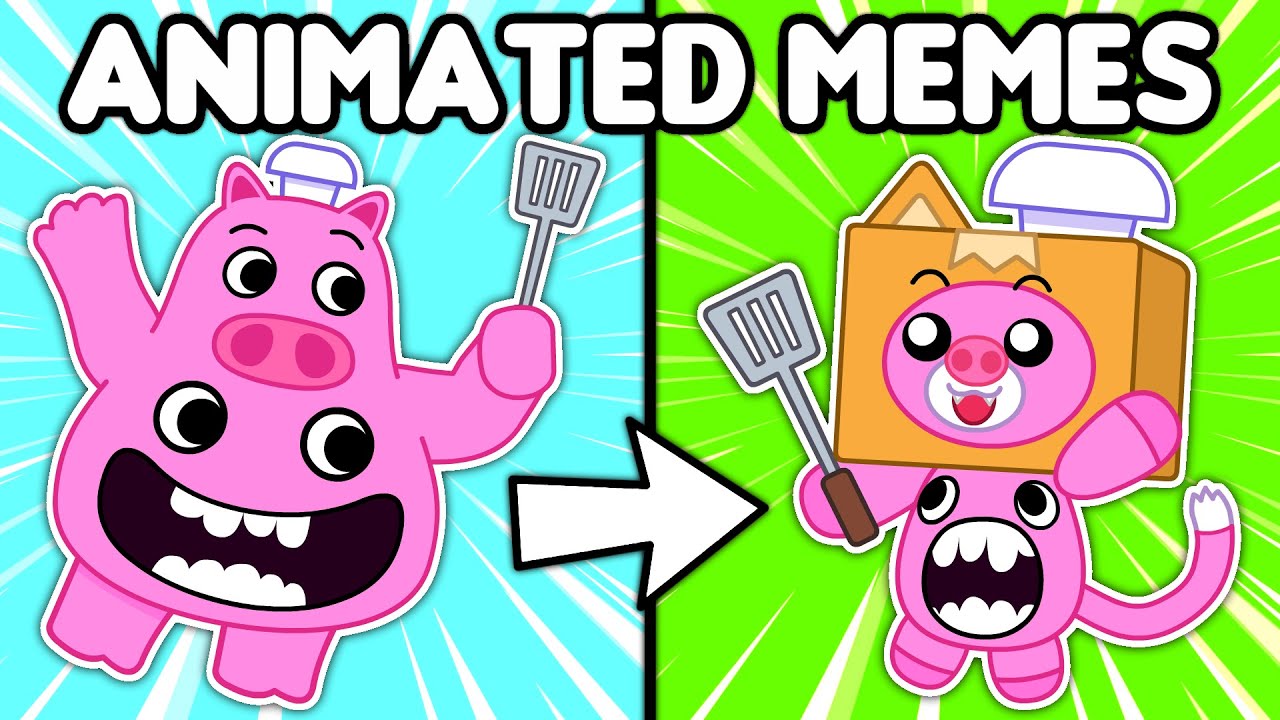 FUNNIEST LANKYBOX ANIMATED MEMES! (CHEF PIGSTER, BAMBALINA, & MORE) *TRY NOT TO LAUGH*
