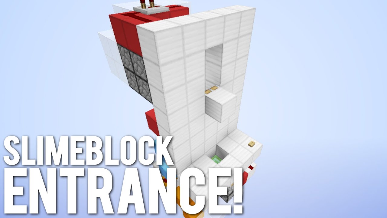 Minecraft: The Slime Bounce Secret Entrance! background