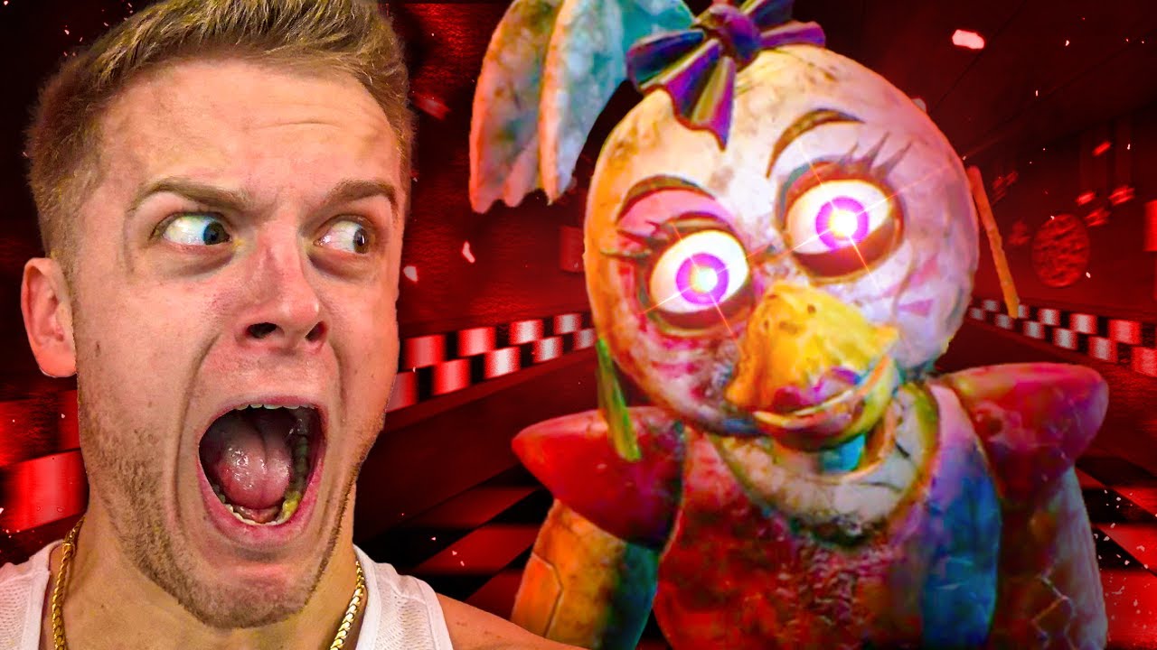 THE NEW FNAF VR IS HORRIFYING. background