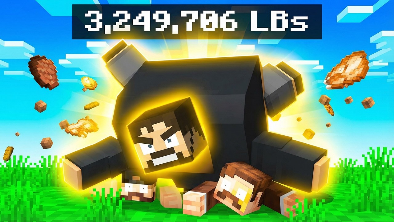 How FAT Can I Get in Minecraft? background
