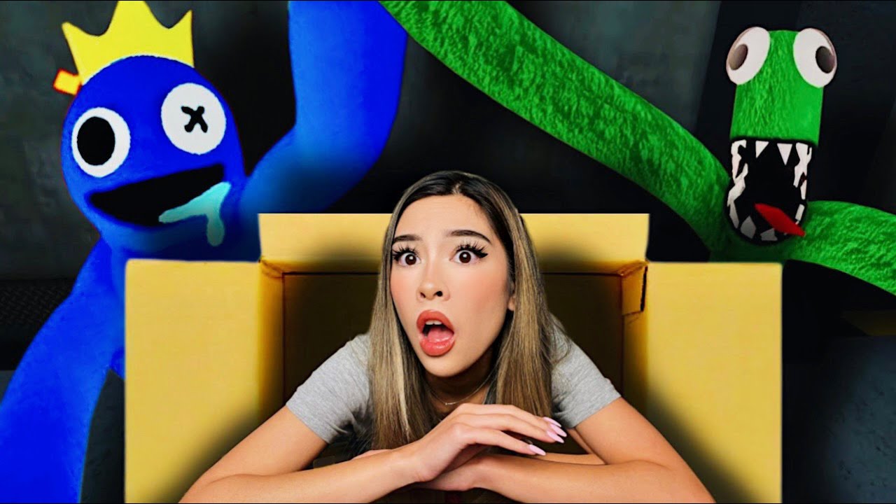 KAT PLAYS ROBLOX RAINBOW FRIENDS FOR THE FIRST TIME... background